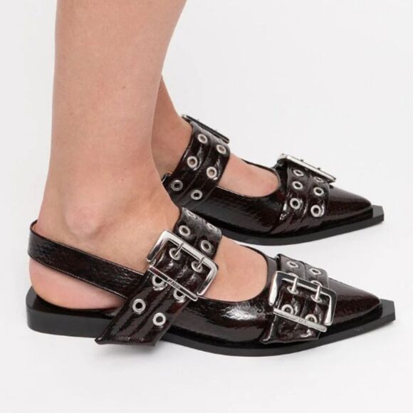BRAND NEW MADDEN GIRL VICTORY STYLISH  SLINGBACK FLAT - Picture 1 of 16